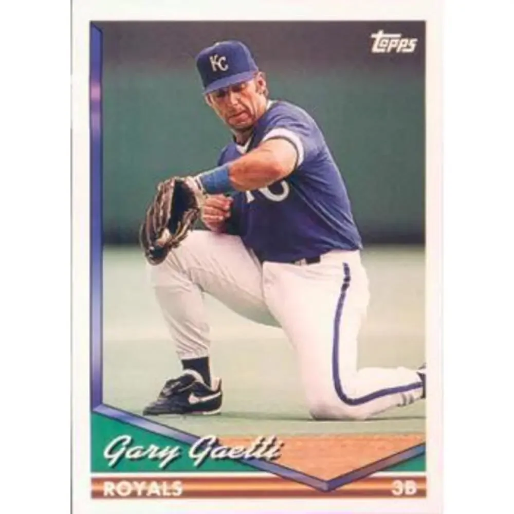 1994 Topps Gary Gaetti # 403 Kansas City Royals